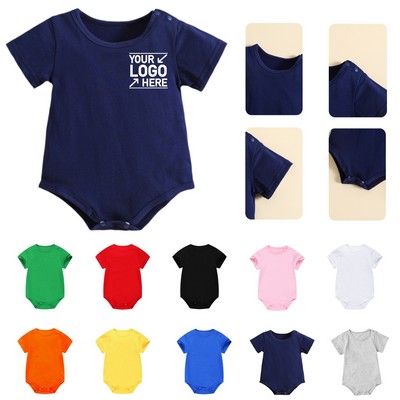 Custom Baby Short Sleeve Bodysuit